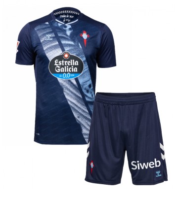 Celta Vigo Udebanetrøje Børn 2025-26 Kortærmet (+ Korte bukser)